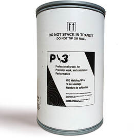 .052" ER70S-6 RADNOR™ P/3® S-6 Carbon Steel MIG Wire 500 lb 20.4" Drum
