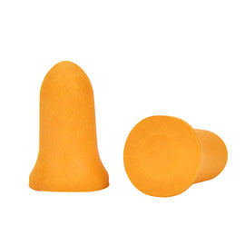 RADNOR™ Bell-Shaped Polyurethane Foam Uncorded Earplugs (1 Pair Per Bag)