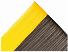 Superior Manufacturing 3 X 30' Black PVC Foam NoTrax® Airug® Anti Fatigue Floor Mat