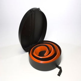 UltraTech 10' X 4" X 2 1/4" Ultra-Spill Berm® Orange Polyurethane