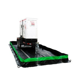 UltraTech 4' X 6' X 1' Ultra-Containment Black Polyethylene Berm With Collapsible Wall Model