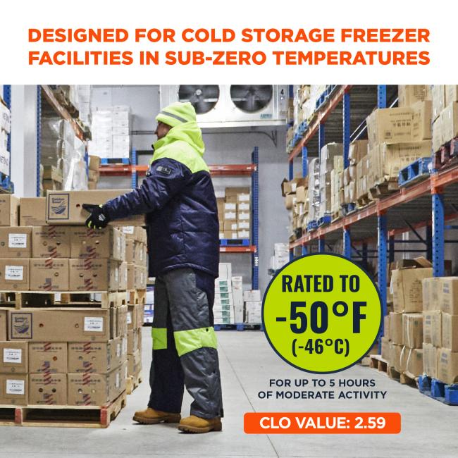 N-Ferno 6476 Insulated Freezer Jacket