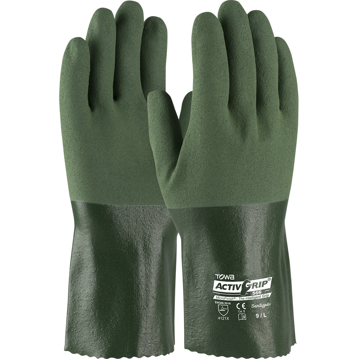 PIP - Nitrile Coated Glove with Cotton Liner and MicroFinish Grip - 12"-eSafety Supplies, Inc