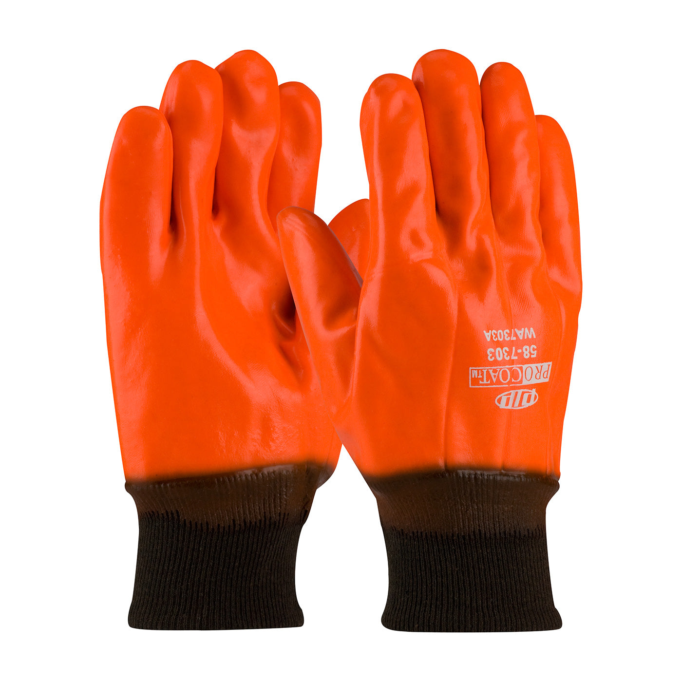 PIP - Premium PVC Dipped Glove with Interlock/Jersey Liner and Smooth Finish - Insulated & Waterproof - Dozen