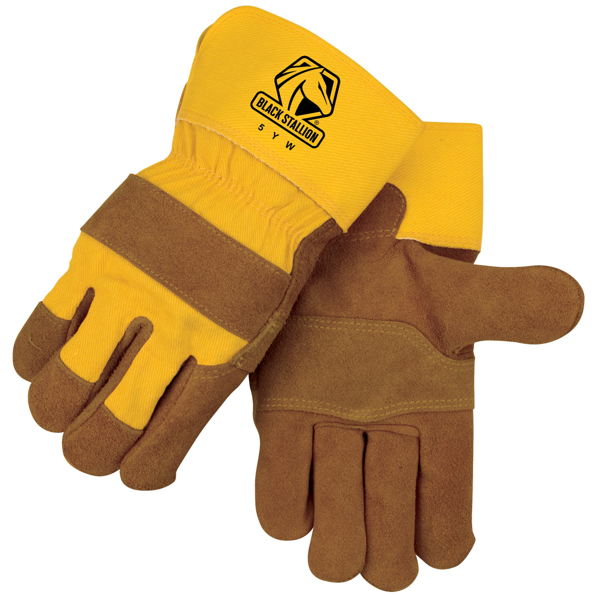 Black Stallion Heavy Split Cowhide Winter Work Glove - 5YW