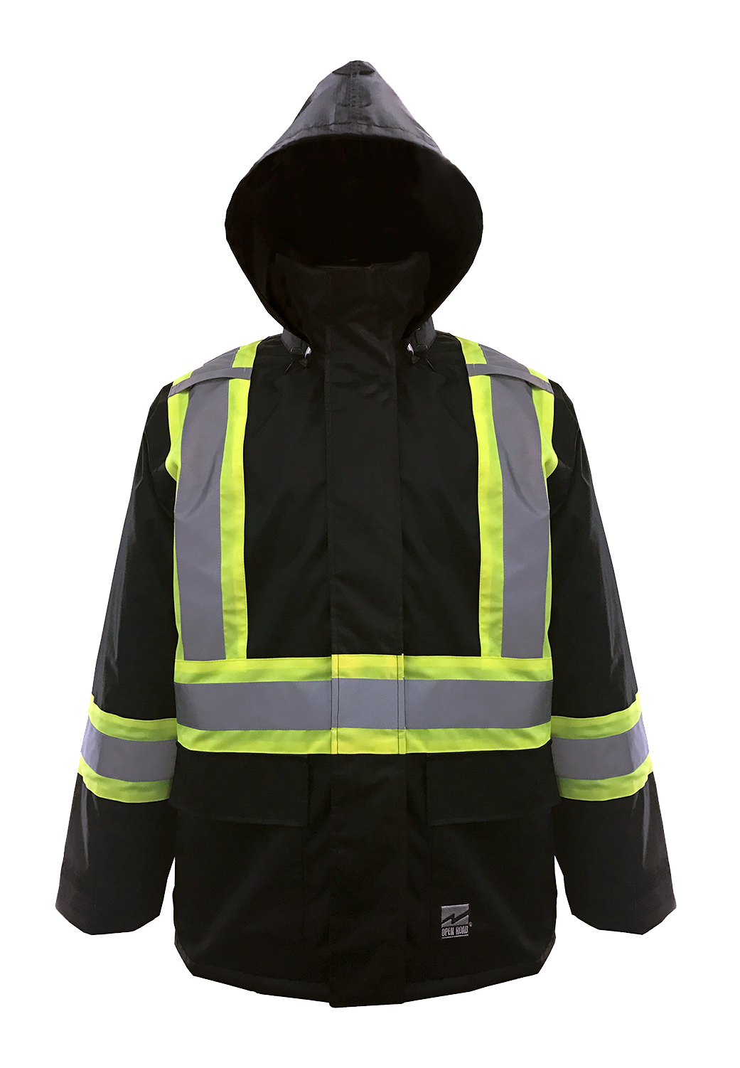 Viking Open Road 150D Trilobal Ripstop Safety Jkt Black