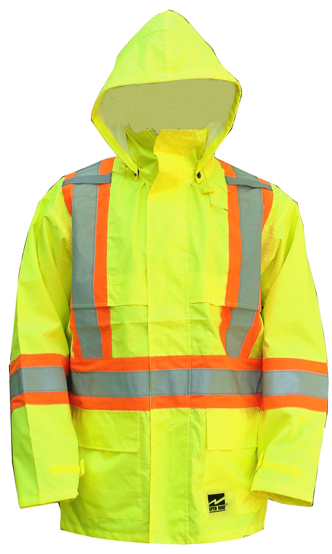 Viking Open Road 150D Trilobal Ripstop Safety Jkt Green
