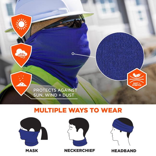 Ergodyne Chill-Its 6493FR FR Cooling Neck Gaiter
