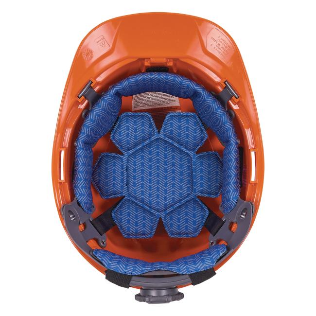 Ergodyne - Chill-Its 6612 Hard Hat Cooling Top Pad - Moisture-Wicking (3-Pack)