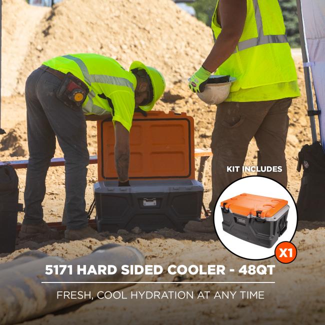 Ergodyne - Chill-Its 6672 Heat Stress Prevention & Recovery Station Kit