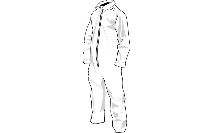 Safety Safety - Gen-Nex® Professional Grade Crew Coveralls - 4 Pack