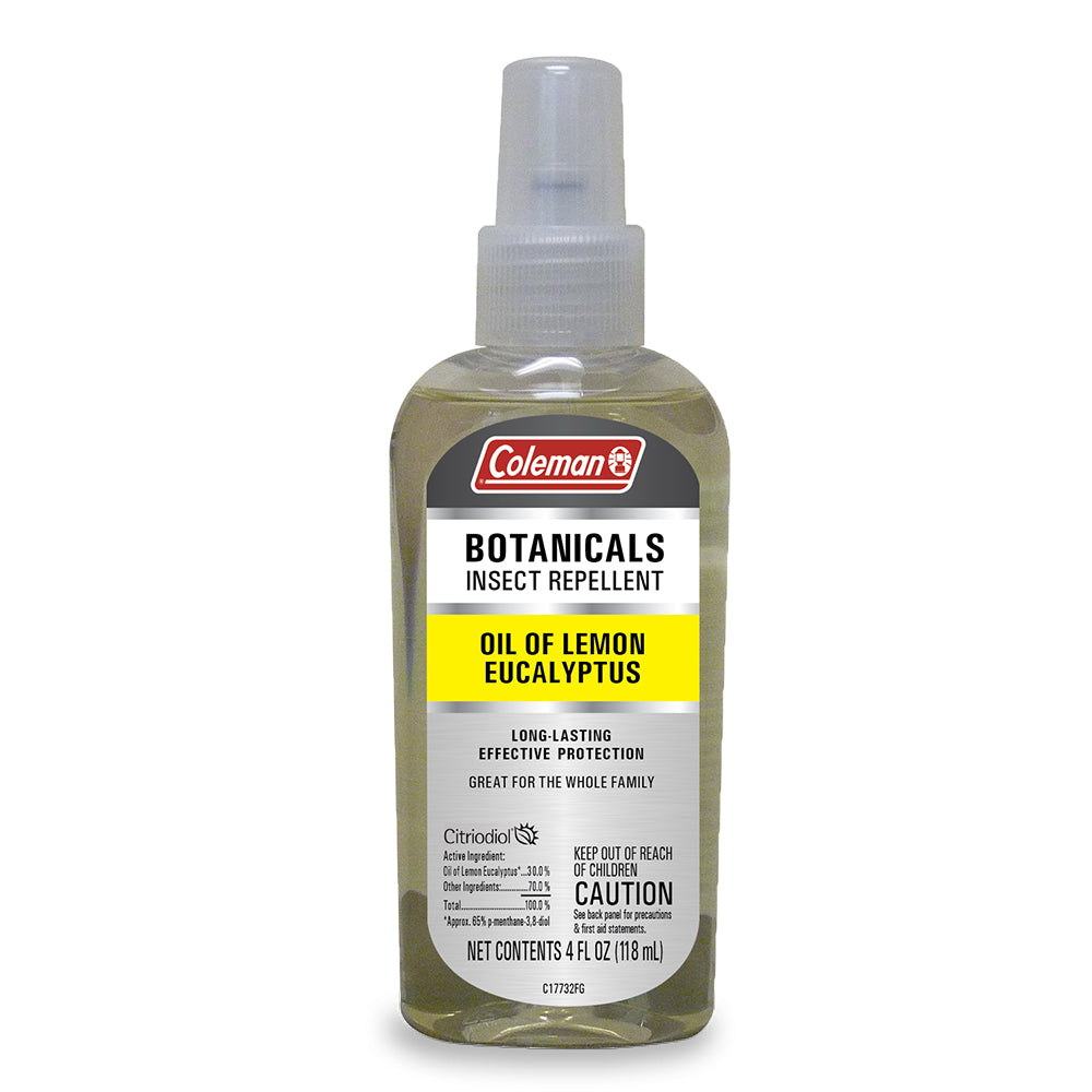 Coleman Botanicals Lemon Eucalyptus Insect Repellent - 4 oz. Pump-eSafety Supplies, Inc