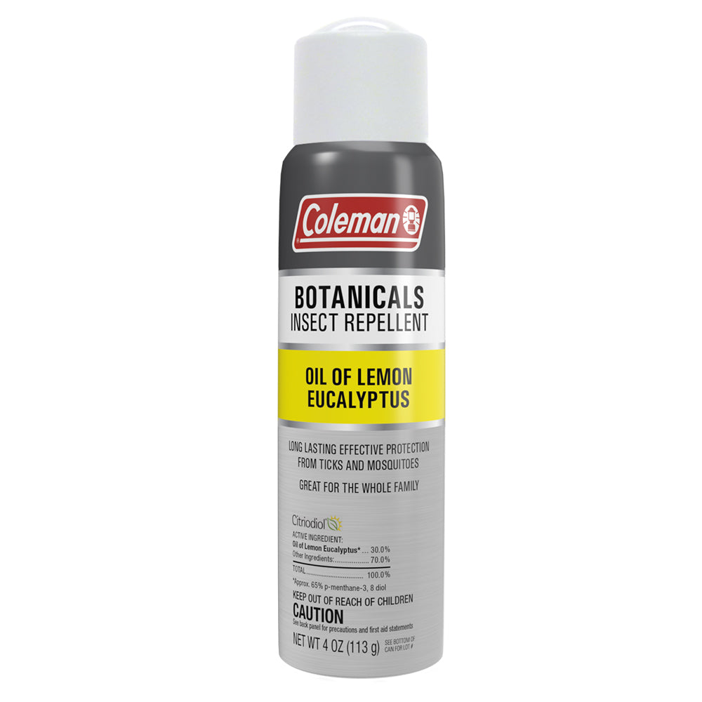 Coleman Botanicals Lemon Eucalyptus Insect Repellent - 4 oz. Continuous Spray-eSafety Supplies, Inc