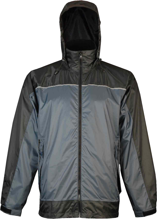 Viking Windigo Men'S Jacket Char/Steel Blue