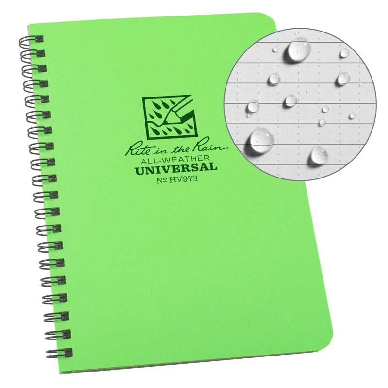 RR-SPIRAL NOTEBOOK HI-VIZ-eSafety Supplies, Inc