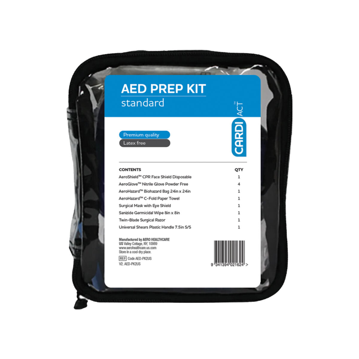 Cardiact Heartsine Pad 350P Connect Package Standard Cabinet