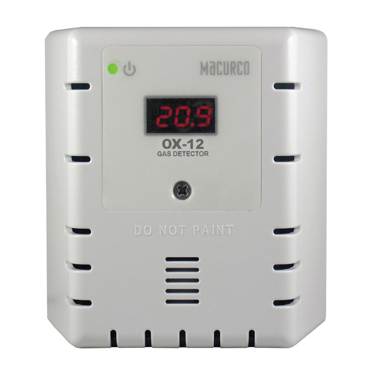 Macurco™ Gas Detection OX-12 WHITE Fixed Oxygen Detector-eSafety Supplies, Inc