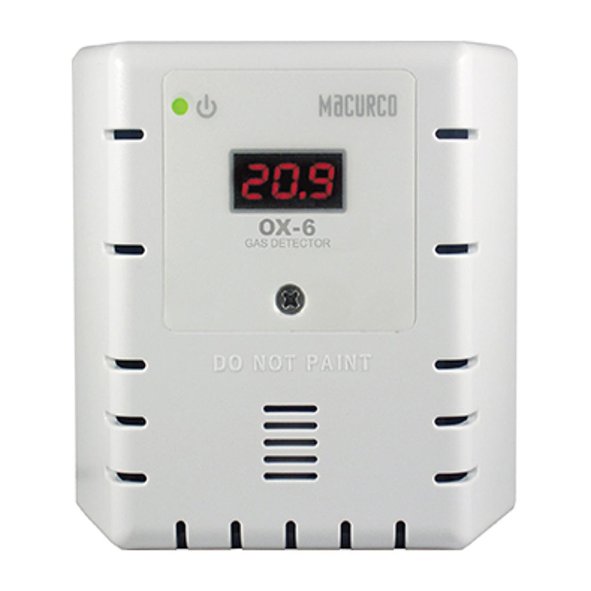 Macurco™ Gas Detection OX-6 WHITE Fixed Oxygen Detector-eSafety Supplies, Inc