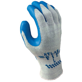 SHOWA™ ATLAS® 10 Gauge Natural Rubber Palm Coated Work Gloves With Cotton And Polyester Liner And Knit Wrist Cuff