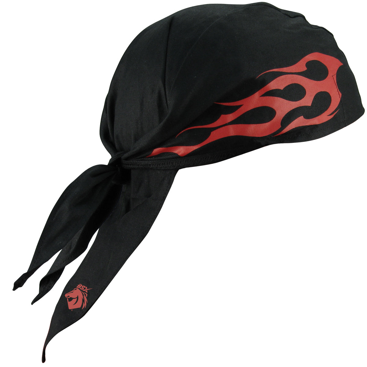 Black Stallion BSX® Cotton Doo Rag - BC5D-BK