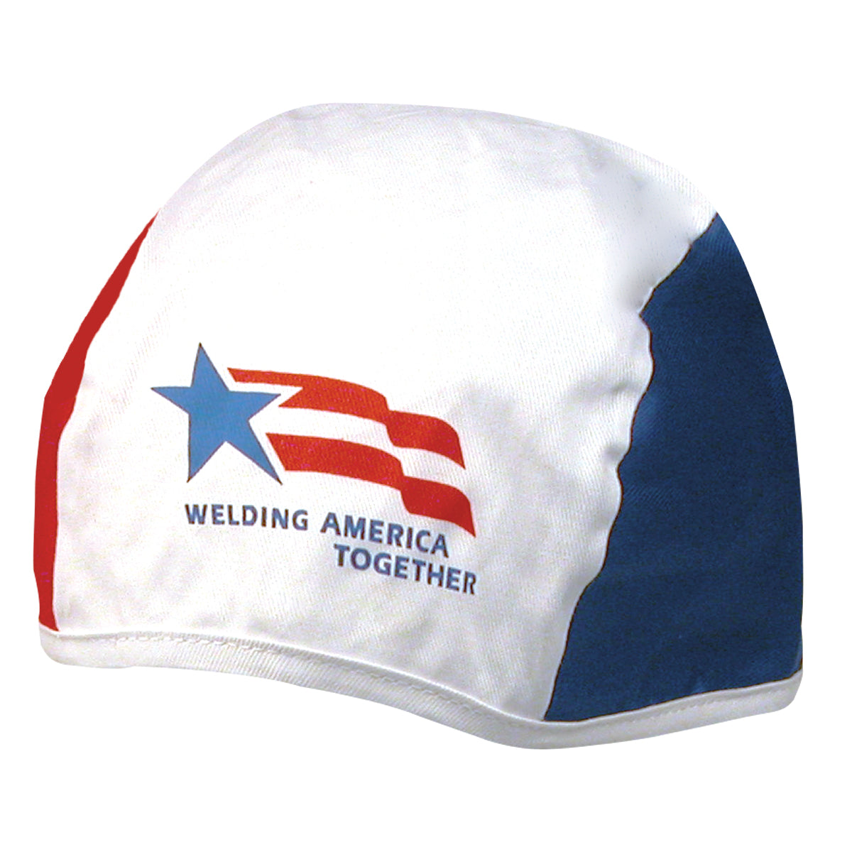 Black Stallion WELDING AMERICA TOGETHER COTTON TWILL BEANIE CAP - BCT-RWB-WAT