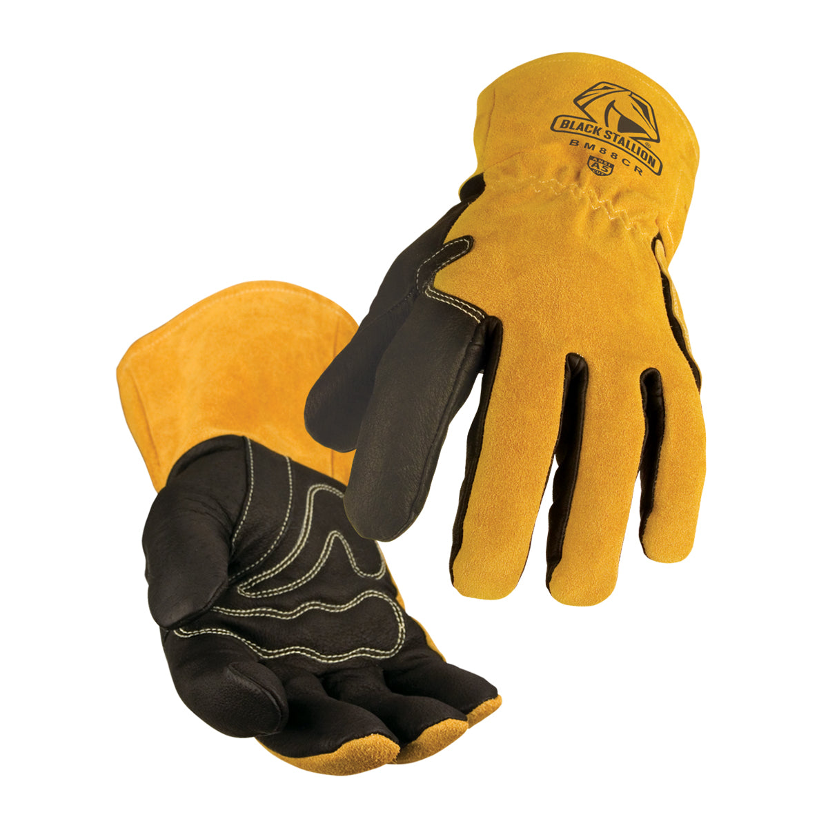 Black Stallion A5 Cut Resistant Pigskin & Cowhide MIG Glove - BM88CR