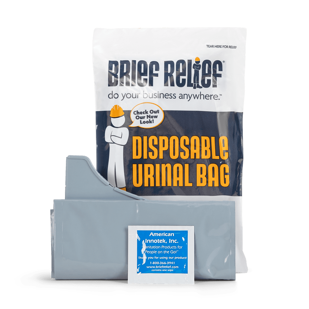 BR608 – Brief Relief Liquid Waste Bag -  Case (100/case)