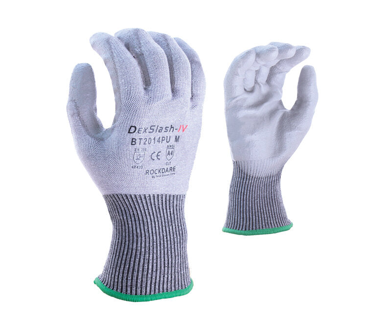 Task Gloves- HDPE shell, Polyurethane coating palm and fingers Gloves