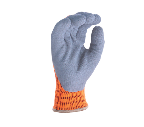 (CT3001) CelsiHeit ® - Heavy Thermal Latex Coated Hi-Vis Orange Work Gloves - Dozen
