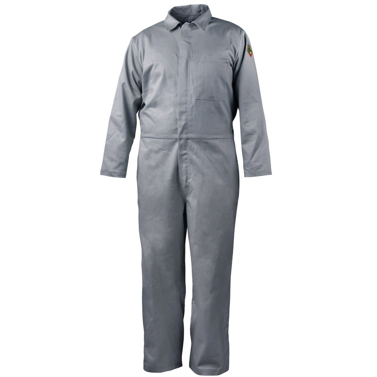 Black Stallion 7 oz. 88/12 Flame-Resistant Coveralls, Gray - CF4017-GY