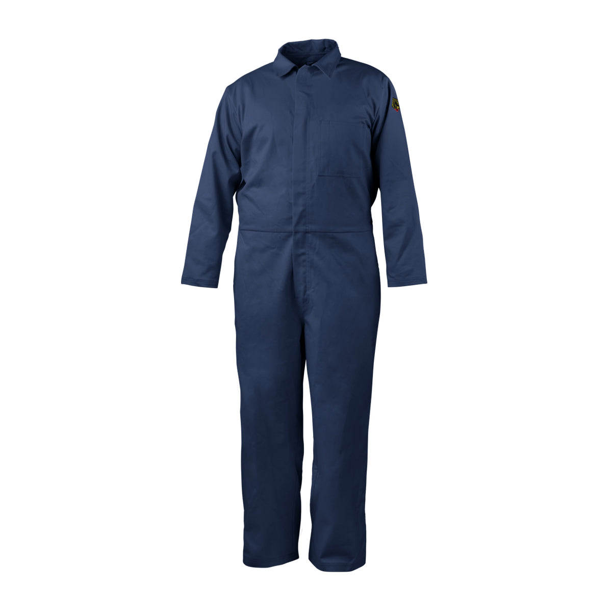 Black Stallion 7 oz. 88/12 Flame-Resistant Coveralls, Navy - CF4017-NV