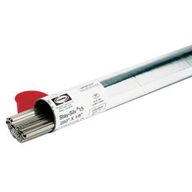 Harris® .050" X 1/8" X 20" BCuP-5 Stay-Silv® Flat Brazing Alloy Filler Metal 28 Pieces Per Tube