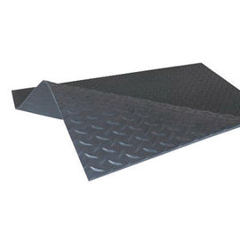 Superior Manufacturing 3' X 75' Black PVC NoTrax® Anti Fatigue Matting