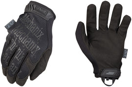 Mechanix Wear Size 8 Black The Original® Leather And TrekDry® Full Finger Mechanics Gloves With Hook and Loop Cuff