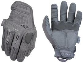 Mechanix Wear® Medium Gray M-Pact® Synthetic Leather And TrekDry® Full Finger Anti-Vibration Gloves With Hook And Loop Cuff