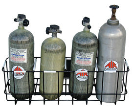 Air Systems International Steel Auto-Air™ Storage Cylinder Rack (Cylinders Not Included)