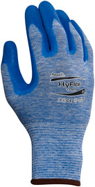 Ansell Size 6 HyFlex® 15 Gauge And Medium Weight Nitrile Work Gloves With Blue Nylon Liner And Knit Wrist