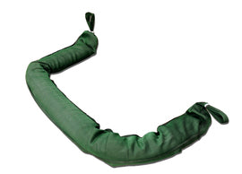 UltraTech 108" X 7" X 4" Sorb 44 Ultra-Filter Sock® Green Woven Geotextile