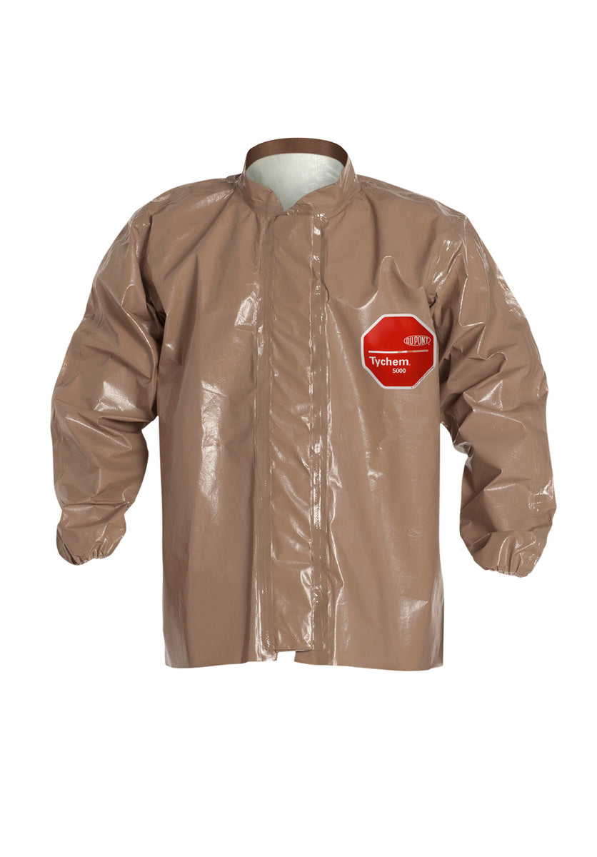 DuPont Tan Tychem® 5000, 18 mil Chemical Protective Jacket