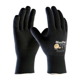 Protective Industrial Products Small MaxiFlex® Endurance by ATG® Latex Full Coated Work Gloves With Nylon/Lycra® Liner And Continuous Knit Wrist