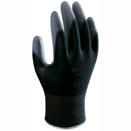 SHOWA™ Small 13 Gauge Polyurethane Palm Coated Work Gloves With Nylon Knit Liner And Knit Wrist Cuff