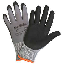 Protective Industrial Products Medium PosiGrip® 15 Gauge Nitrile Coated Work GlovesAnd Knit Wrist