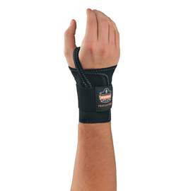 Ergodyne Black ProFlex® 4000 Elastic Wrist Support Brace