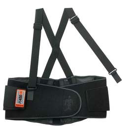 Ergodyne Black ProFlex® 1400 Spandex Back Support Brace
