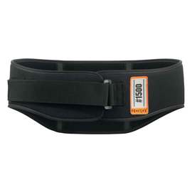 Ergodyne Black ProFlex® 1500 Nylon Back Support With Foam Padding
