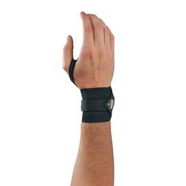 Ergodyne Black ProFlex® 420 Elastic Wrist Support Brace