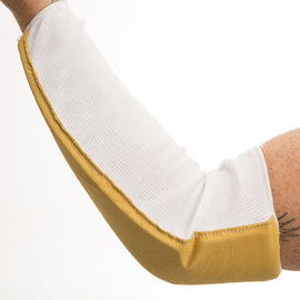 IMPACTO® Beige Polyester Elbow/Forearm Protector With VEP Foam Padding