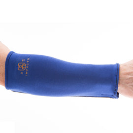 IMPACTO® Blue And White Polycotton/Lycra Forearm Protector