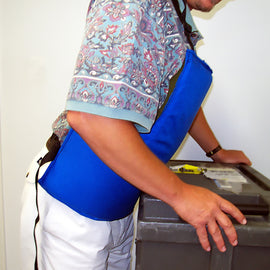 IMPACTO® Blue CORDURA® Chest/Abdominal Protector