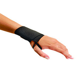 OccuNomix Black Woven Elastic Wrist Support